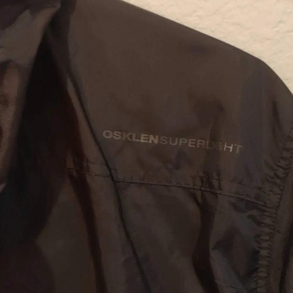 Osklen Superlight Rain Jacket- Mens- Size L- Black - Picture 7 of 11